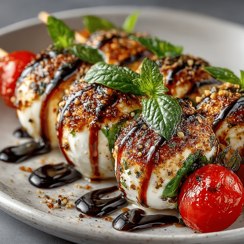 u9124544528 A close up appetizing photograph of a row of Capr 6b1e30c4 78e5 4568 b080 295e0359c00f 0