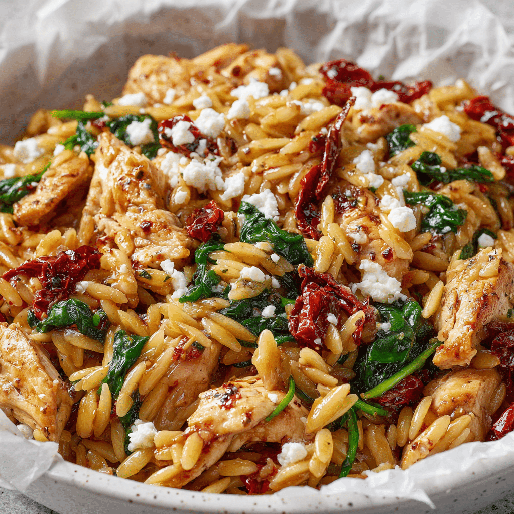 u9124544528 A close up appetizing photograph of orzo pasta co df283b18 b069 4f17 9a30 0693293da096 0