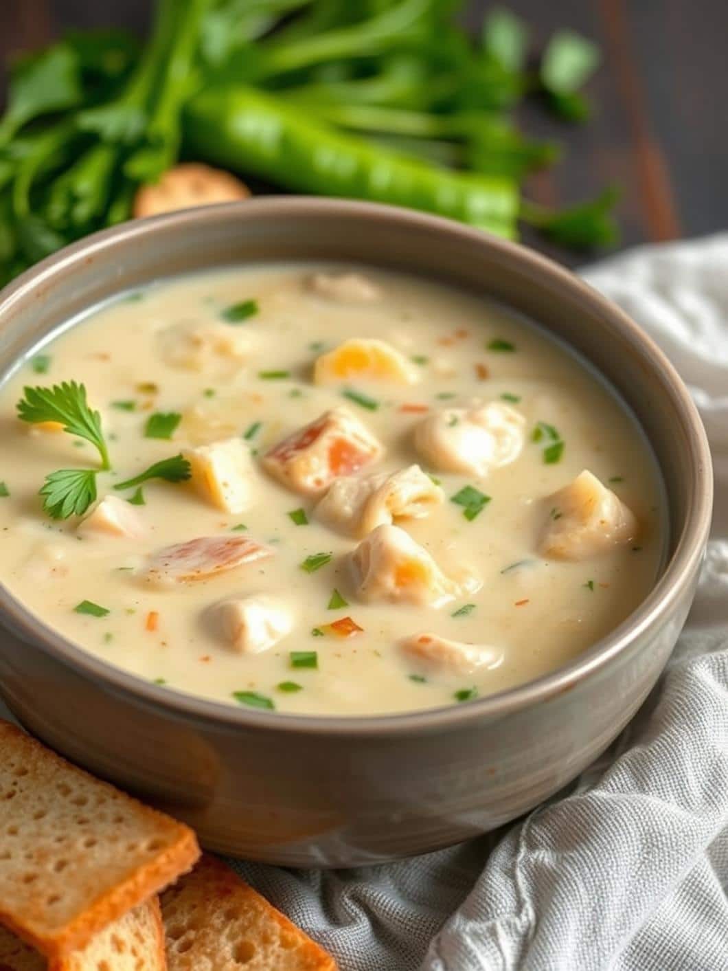 Anti-Inflammatory Creamy Chicken Soup Recipe