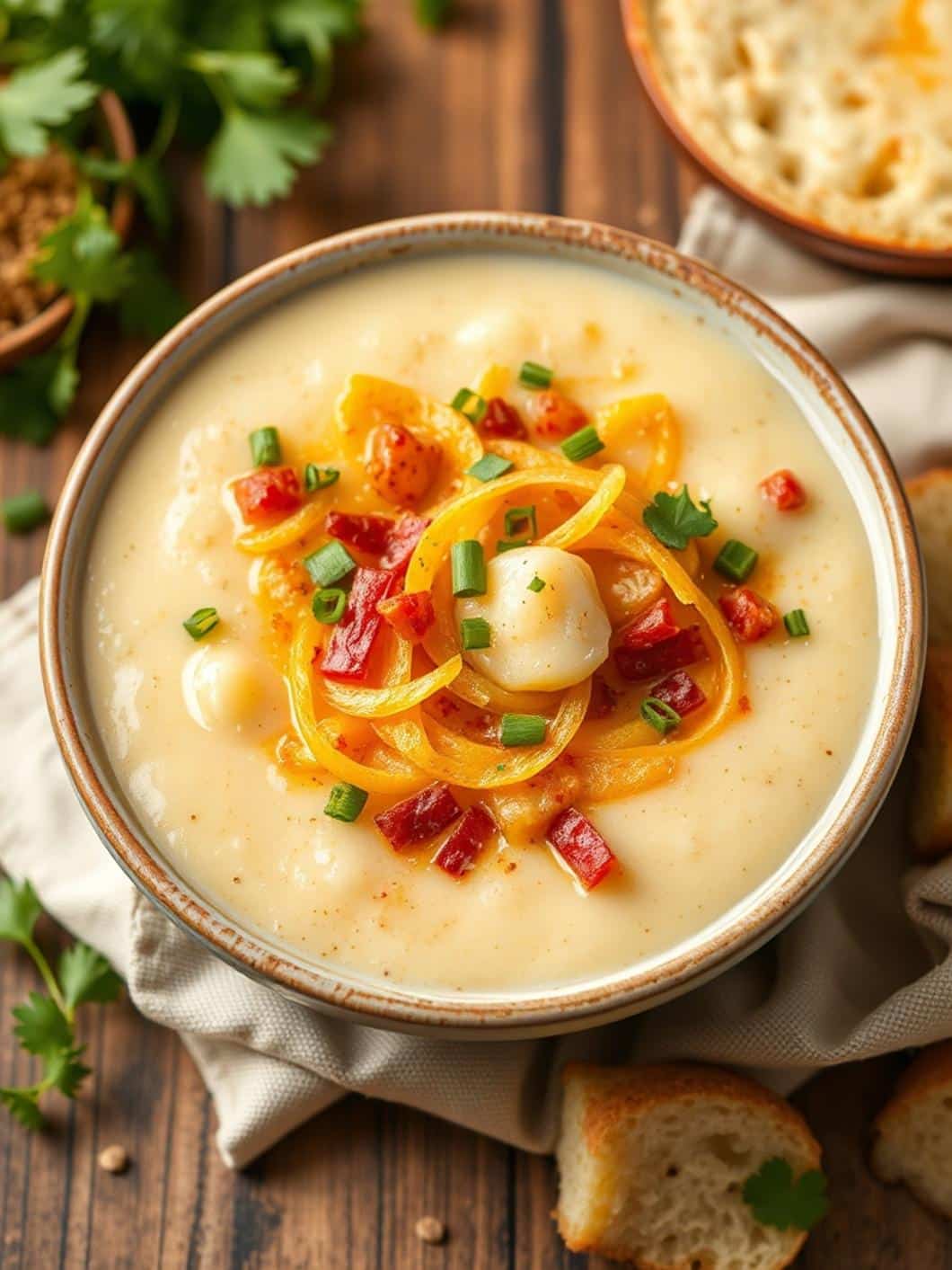 Best Homemade Loaded Potato Soup Recipe for Dinner