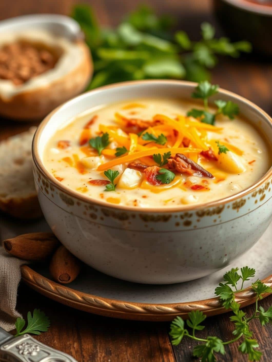 Best Homemade Loaded Potato Soup Recipe for Dinner