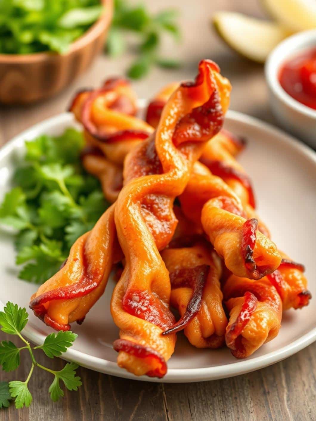 Easy Bacon Twists Recipe for Brunch Party Menu