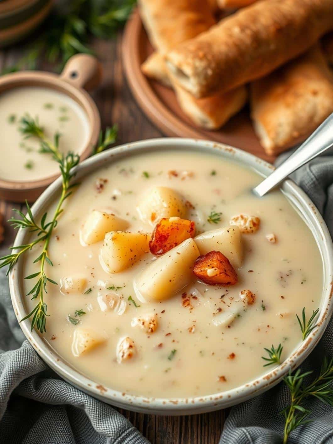 Grandmother's Potato Soup Recipe for Cozy Dinner