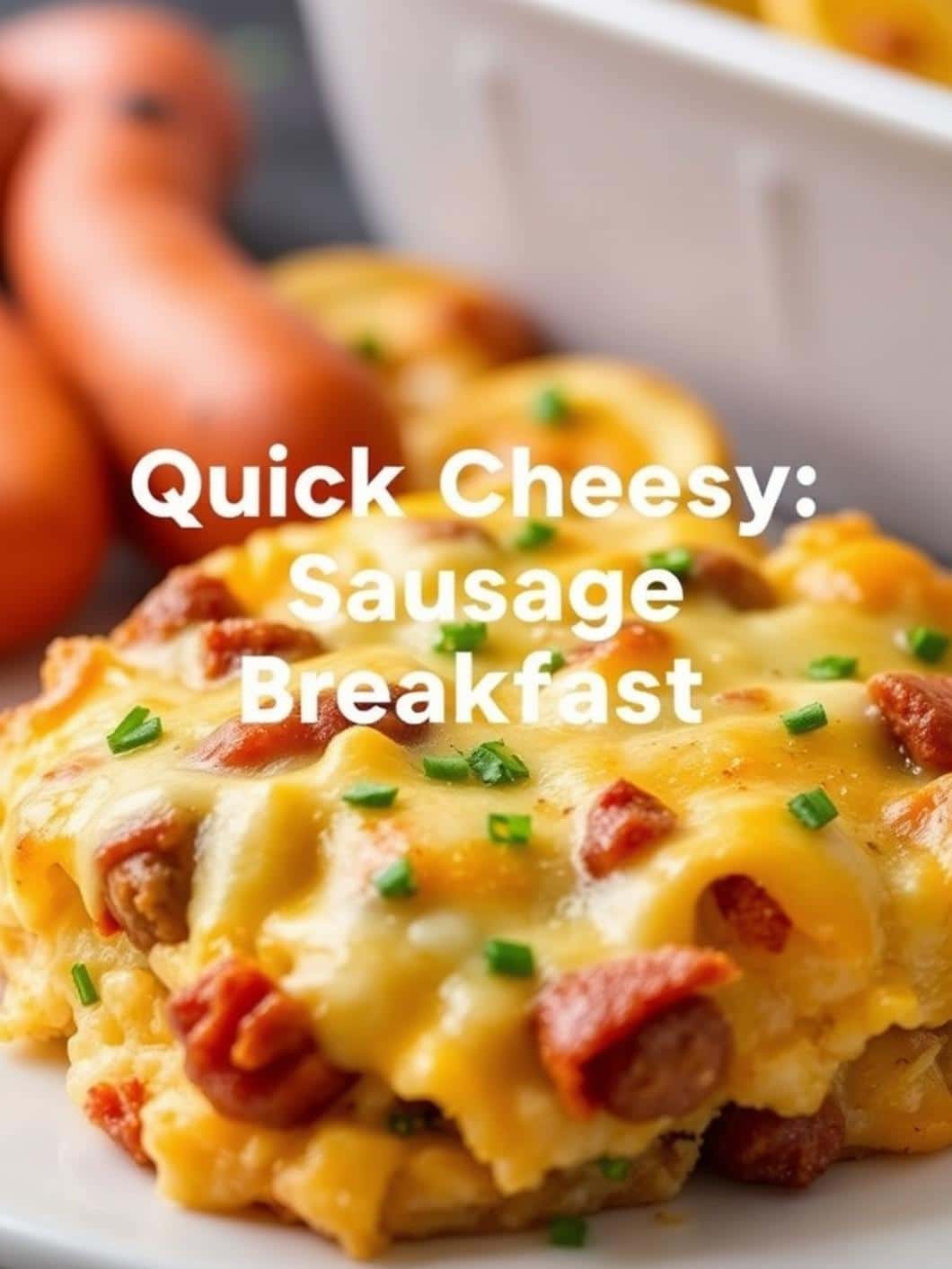 Quick Cheesy Sausage Breakfast Casserole Recipe