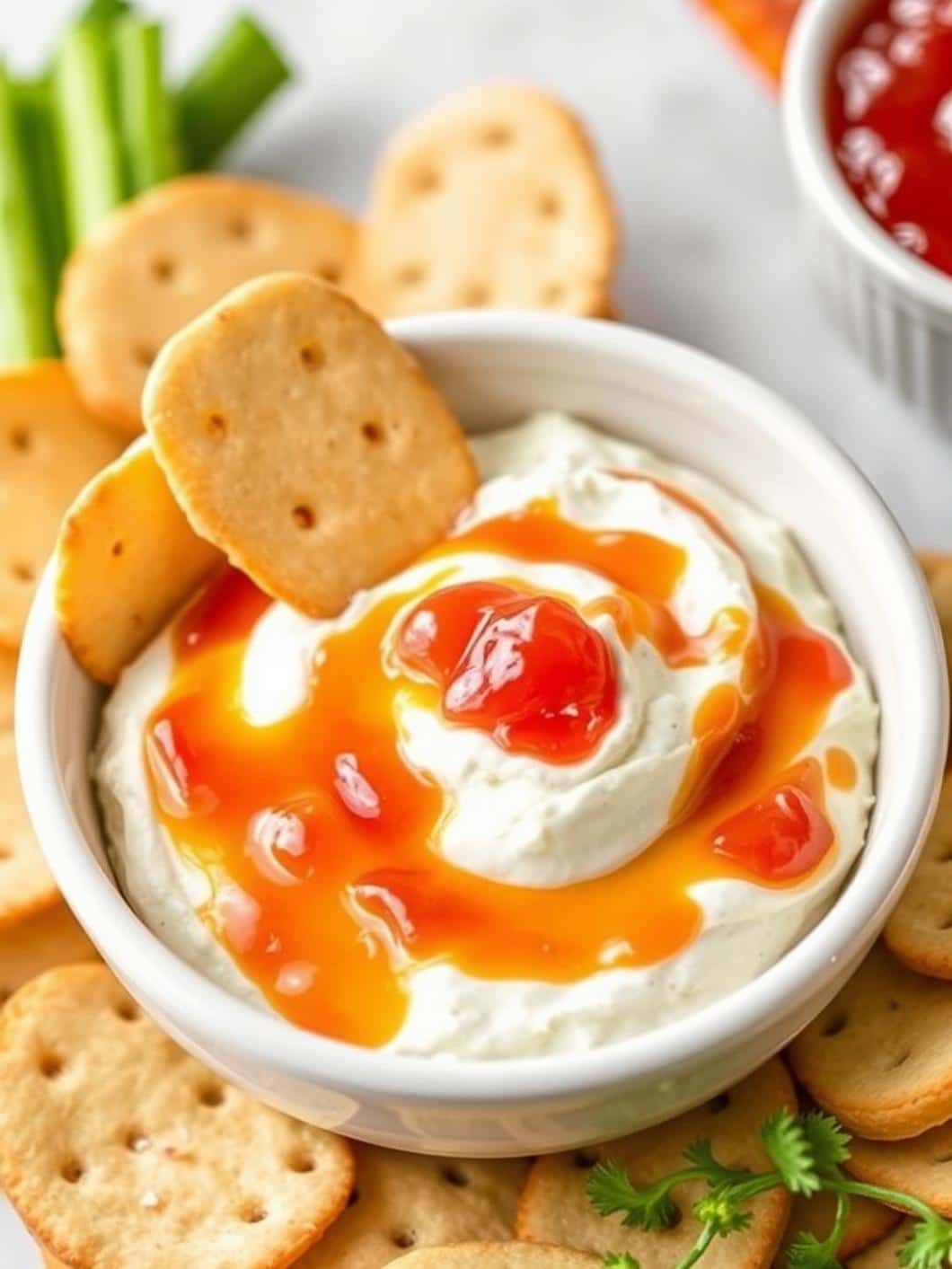 Quick Pepper Jelly Cream Cheese Appetizer Dip Recipe