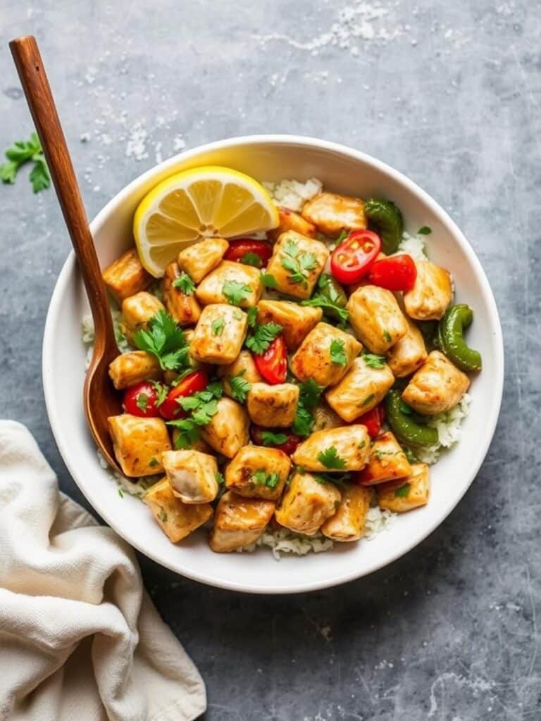 Easy Mediterranean Chicken Stir Fry Recipe