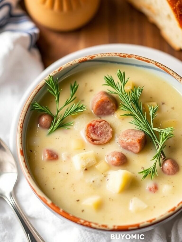 Creamy Sausage Potato Soup Recipe for Winter Dinner