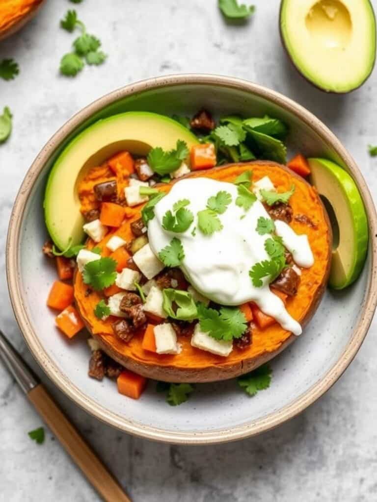 Sweet Potato Taco Bowls Healthy Dinner