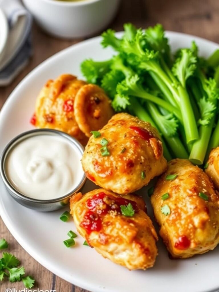 Garlic Butter Chicken Bites Oven Baked Recipe