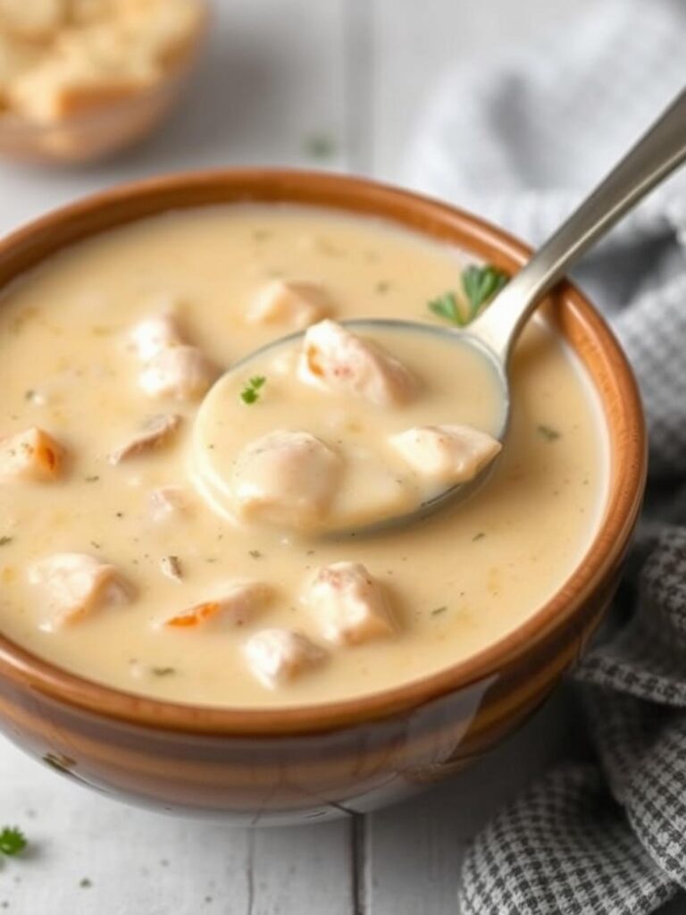Anti-Inflammatory Creamy Chicken Soup Recipe