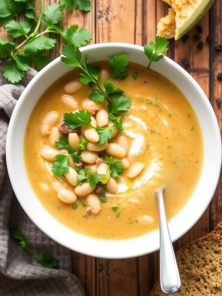 High Protein White Bean Soup Recipe