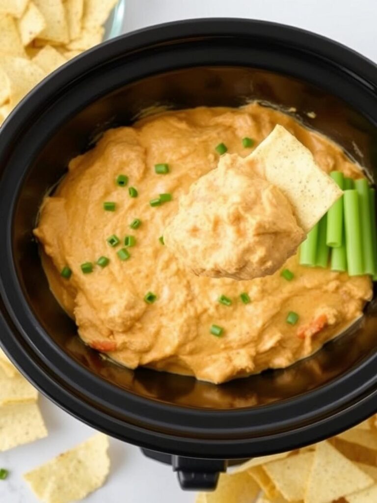 Buffalo Chicken Dip – Crock Pot Recipe