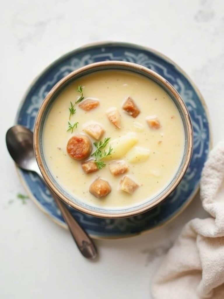 Creamy Sausage Potato Soup Recipe for Winter Dinner