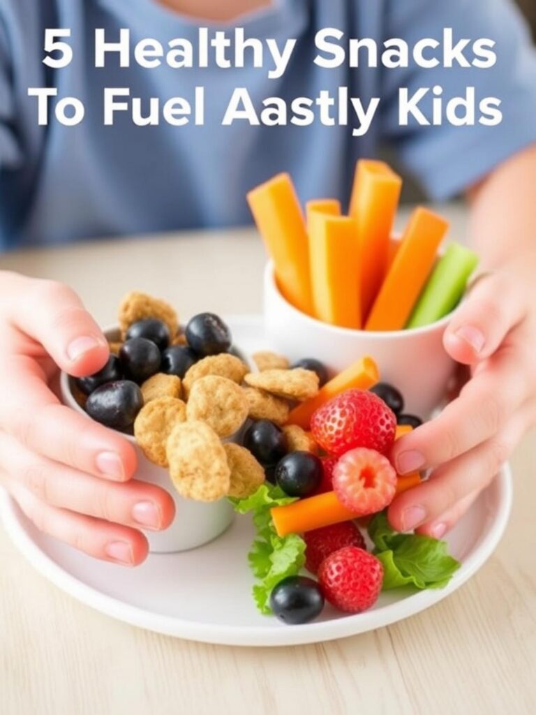 5 Healthy Snacks To Fuel Active Kids For School Days