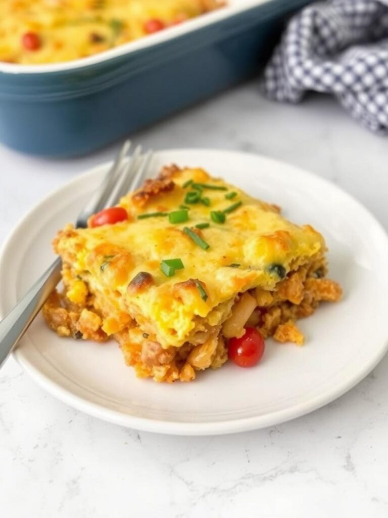 Lazy Hashbrown Breakfast Casserole