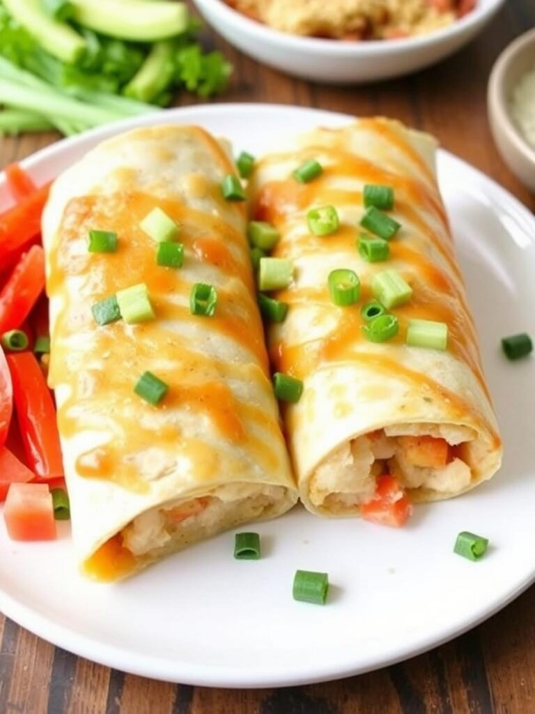 Cheesy Potato Burritos (Freezer Friendly)