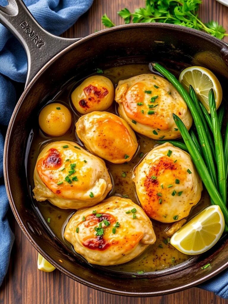 Garlic Butter Chicken (Skillet)