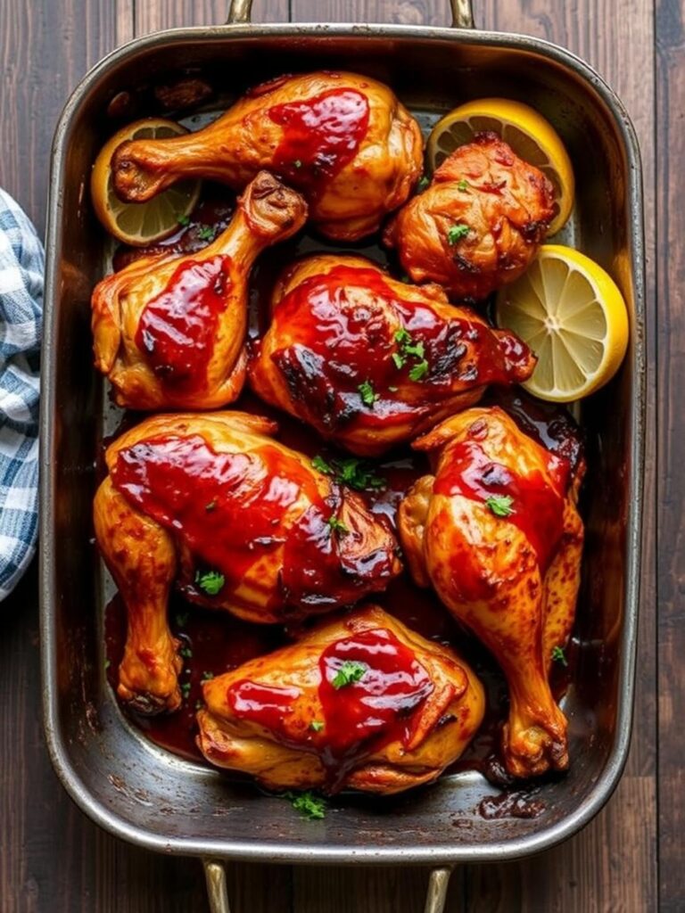 Cowboy BBQ Chicken (One Pan)