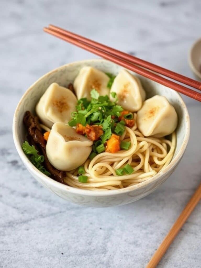 Potsticker Noodle Bowl (20-Minute Meal)