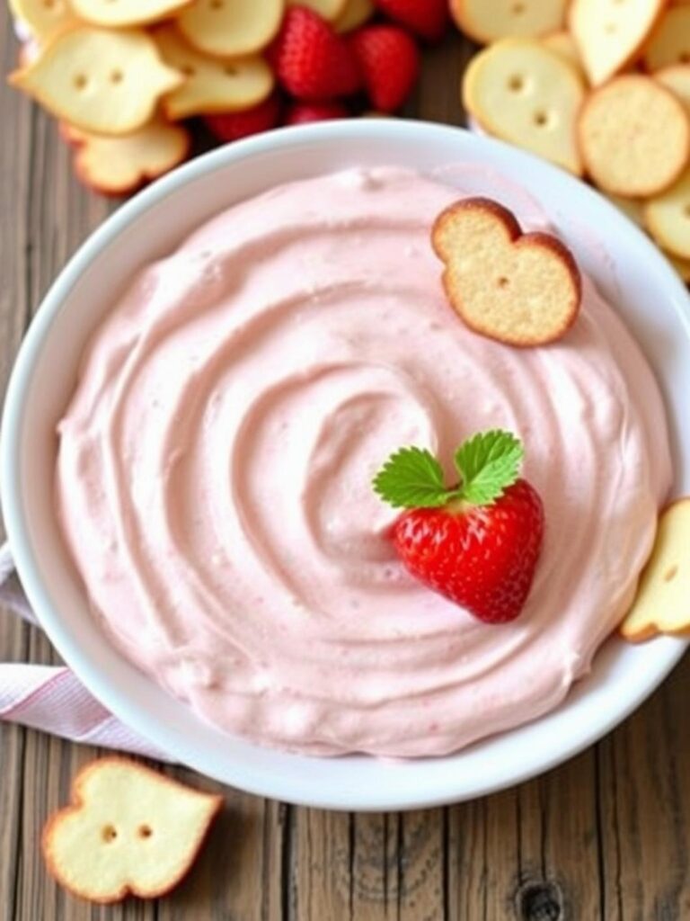 Creamy Valentine Dip (5-Minute Recipe)