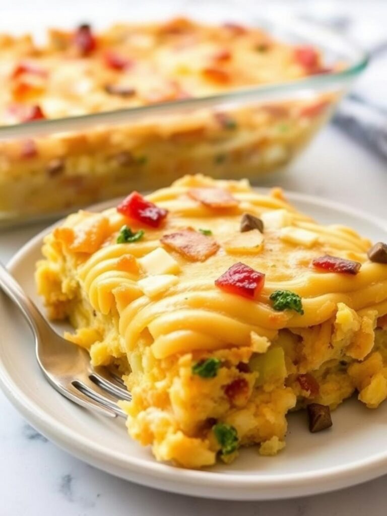 Lazy Hashbrown Breakfast Casserole
