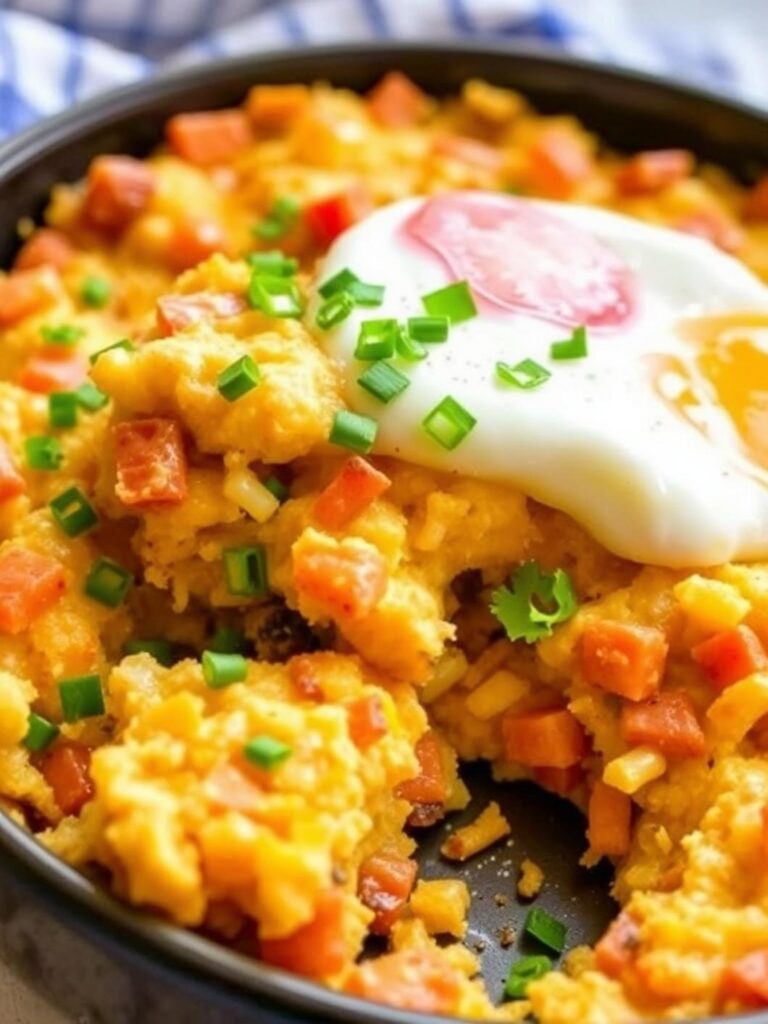 Lazy Hashbrown Breakfast Casserole