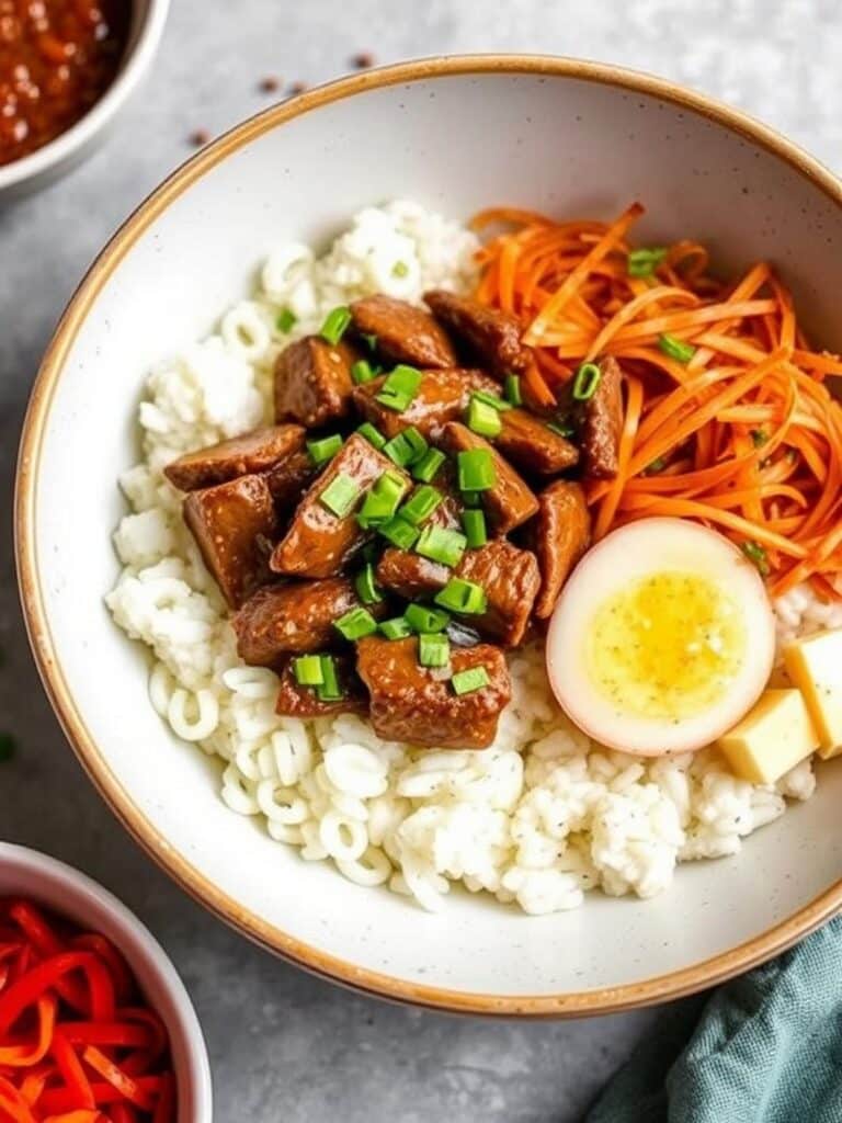 Quick Korean Beef Rice Bowls