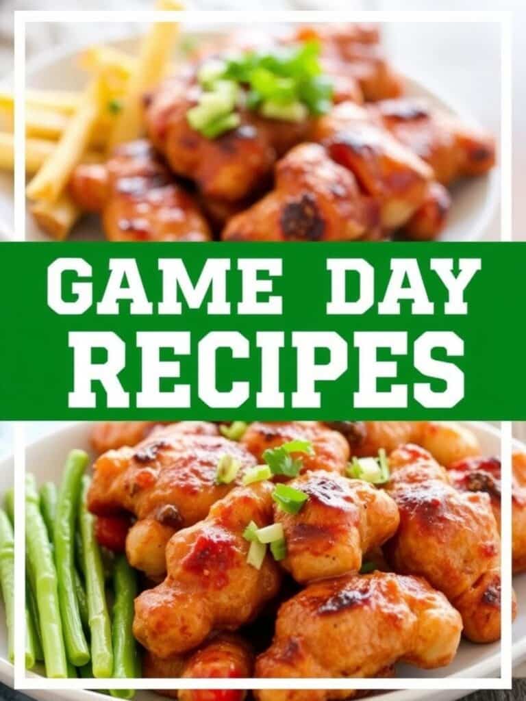 Game Day Recipes : Easy buffet food.