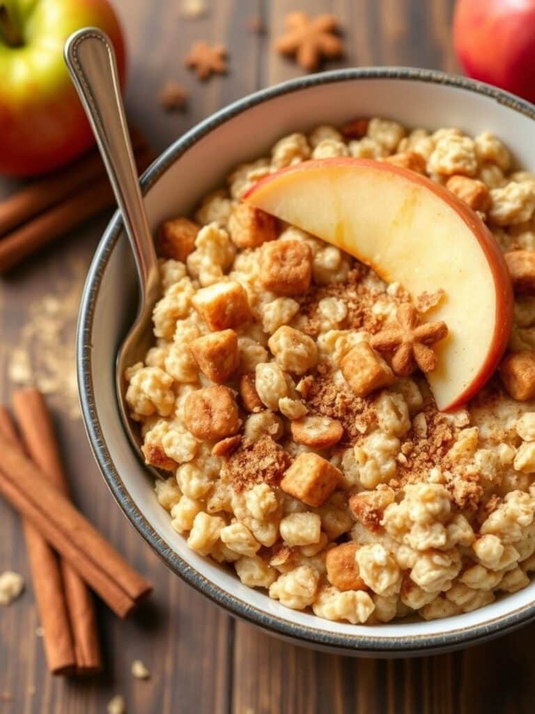 Apple Cinnamon Oatmeal – Healthy & Nutritious