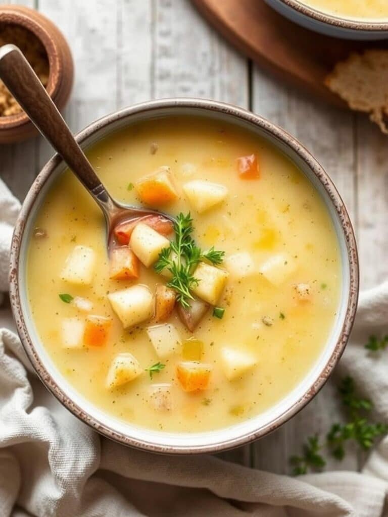 German Potato Soup – Ready in 30 Minutes