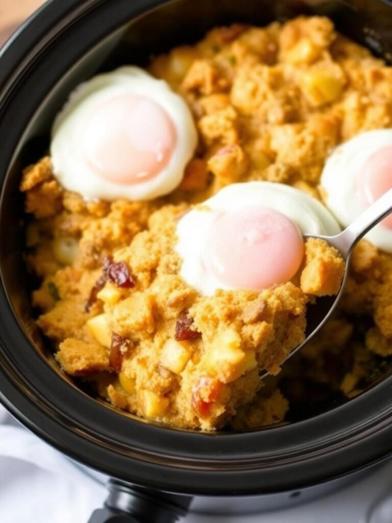 CROCKPOT BRUNCH BAKE – Simple 5-Ingredient Recipe