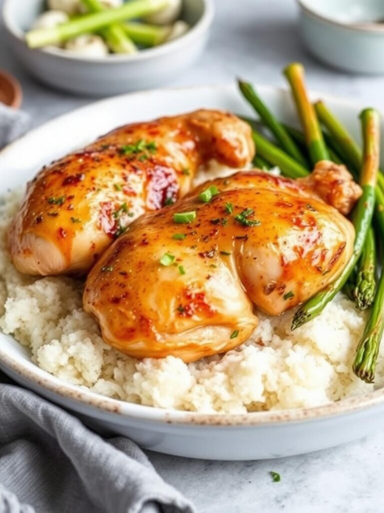 LAZY GARLIC CHICKEN – Ready in 20 Minutes