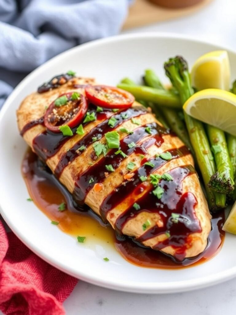 Baked Balsamic Chicken – Quick 30-Minute Dinner