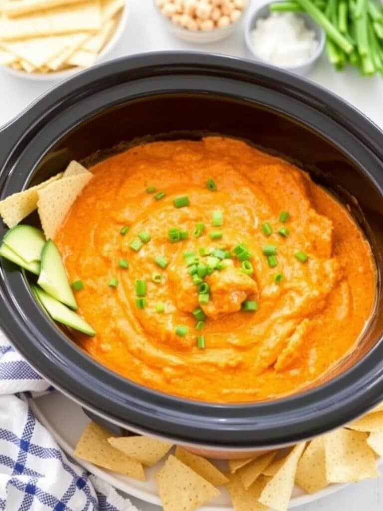 Crock Pot Buffalo Dip – Just 3 Ingredients