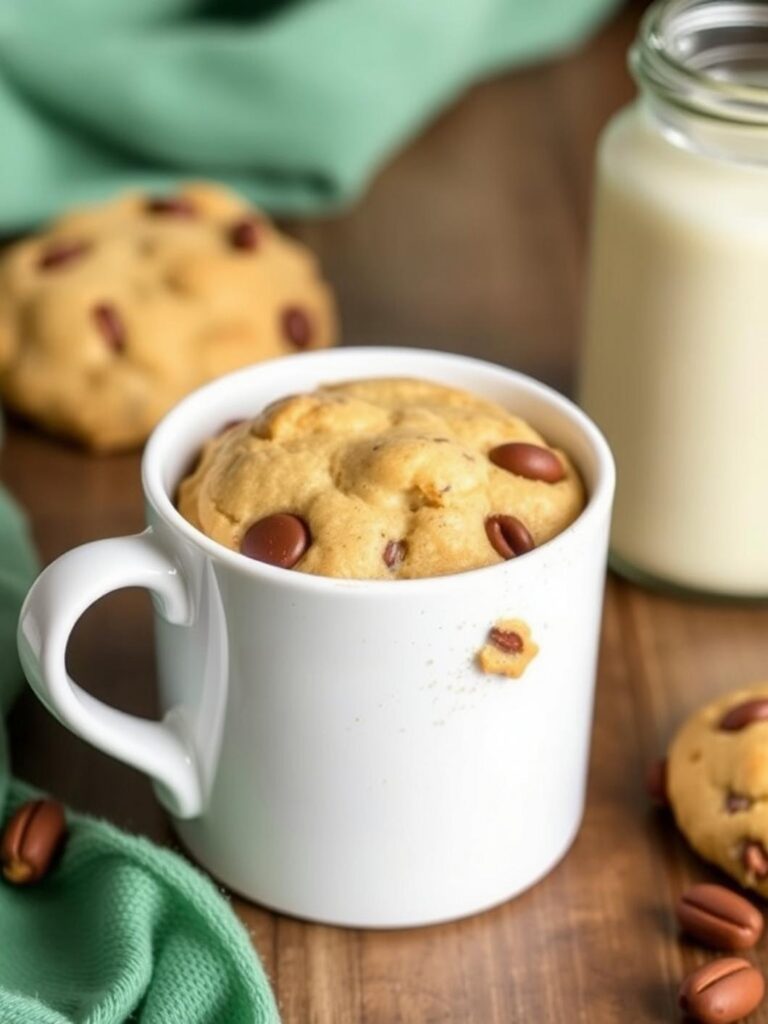 MICROWAVE MUG COOKIE RECIPE – Easy Comfort Food