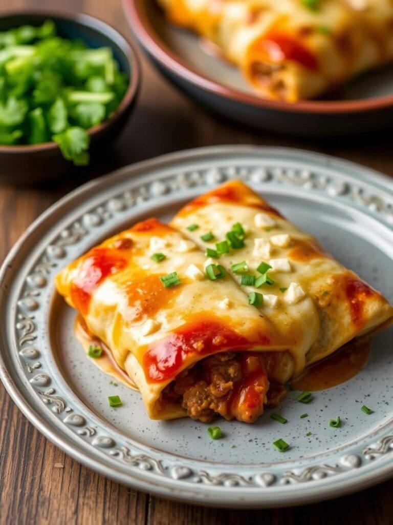 BEEF CHEESE CHIMICHANGAS RECIPE – Easy Comfort Food