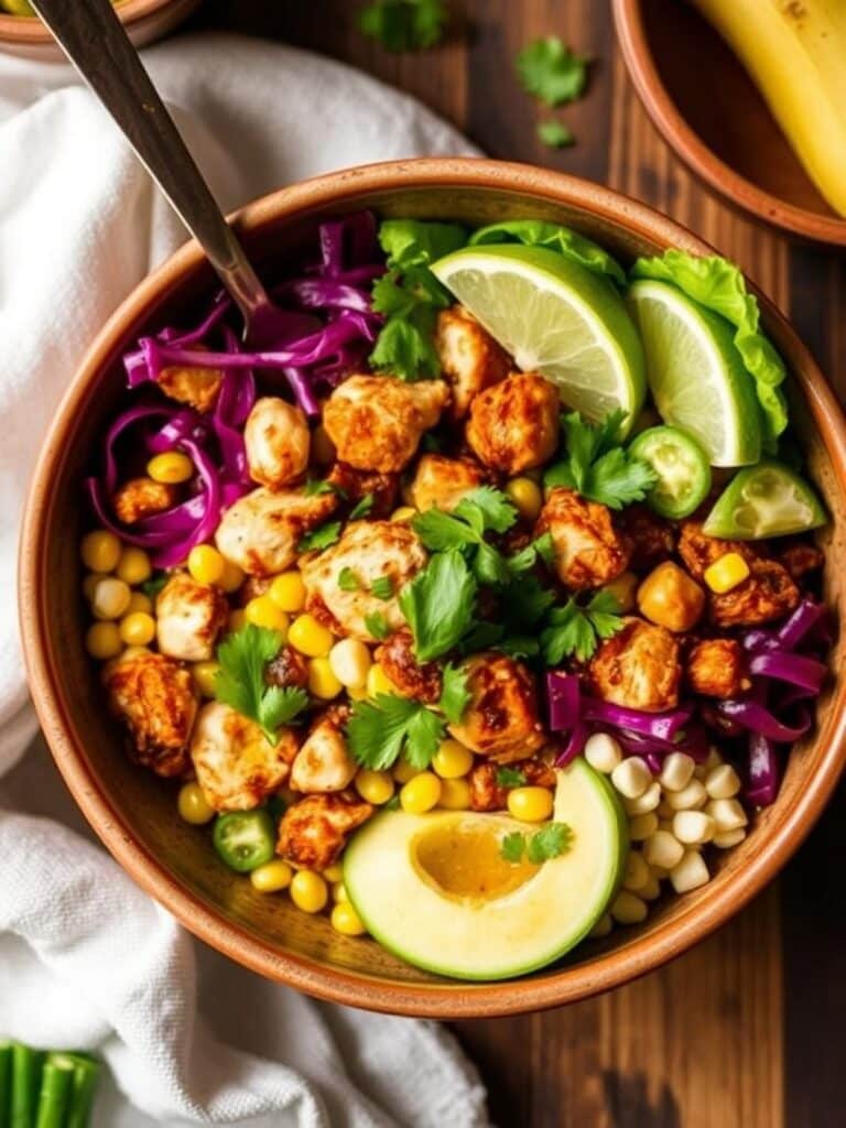 Street Corn Chicken Bowl – Ready in 30 Minutes