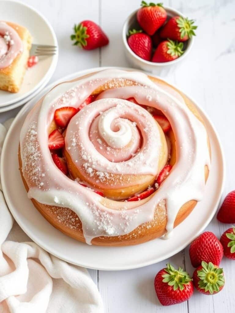 Strawberry Honeybun Cake – Classic Comfort Dish