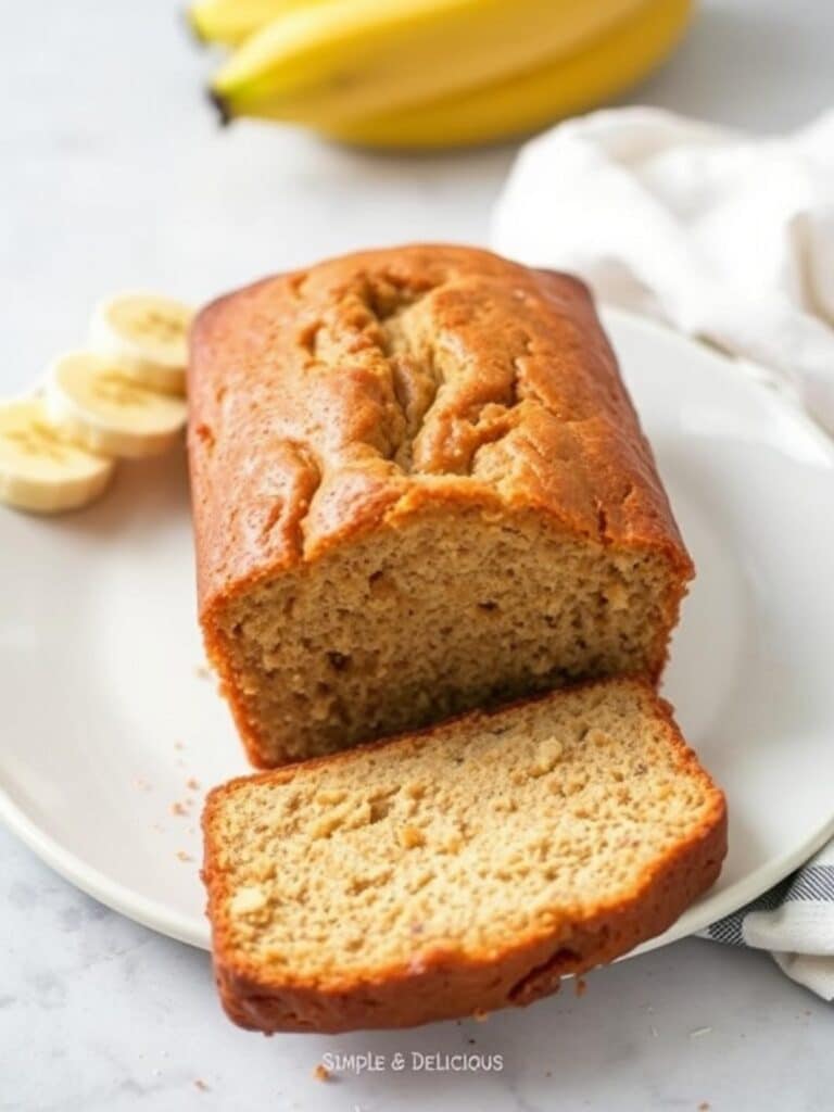 MOIST FOOLPROOF BANANA BREAD – Simple & Delicious