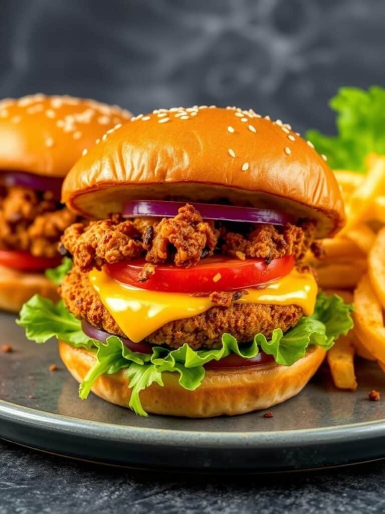 Crispy Chicken Burgers – Simple & Delicious