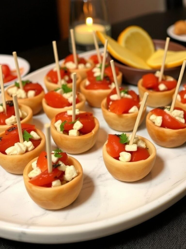 ROOM TEMP PARTY APPETIZERS – Simple & Delicious