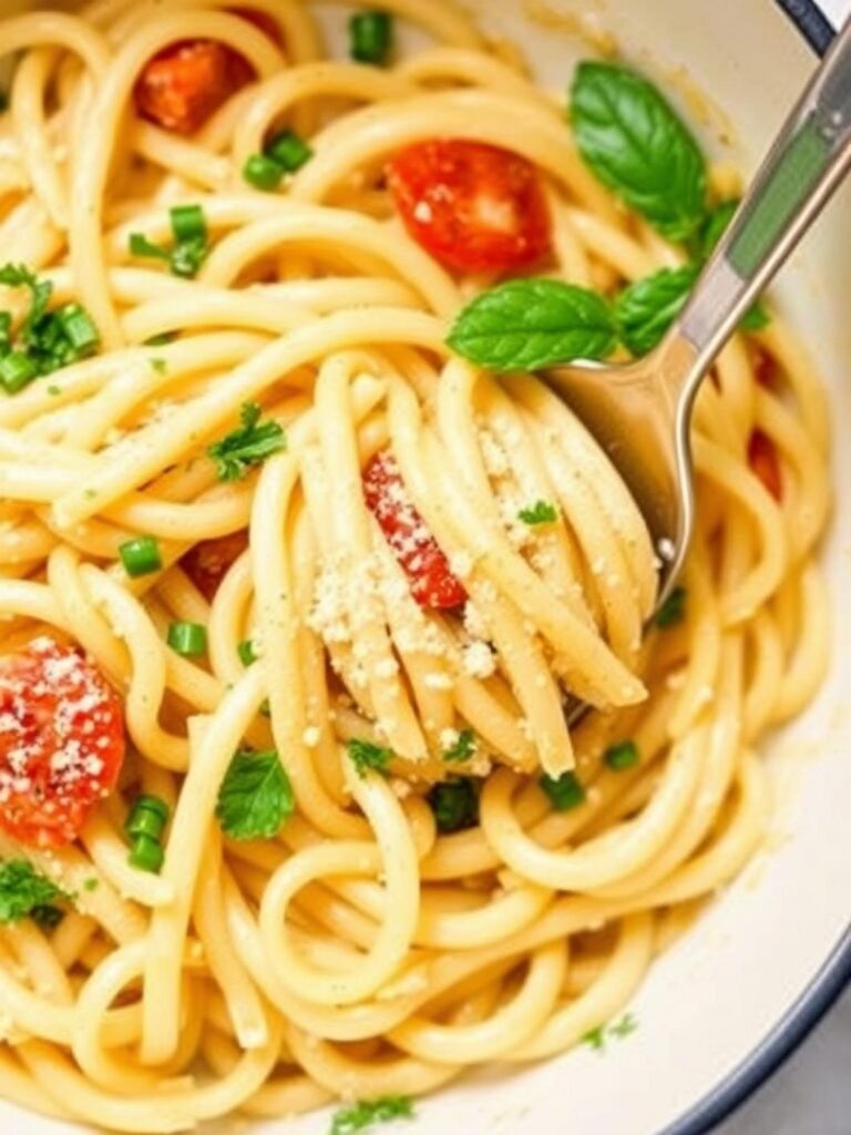 ONE POT GARLIC PASTA – Easy Comfort Food