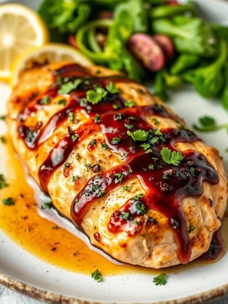 BALSAMIC BAKED CHICKEN BREAST – Healthy & Nutritious
