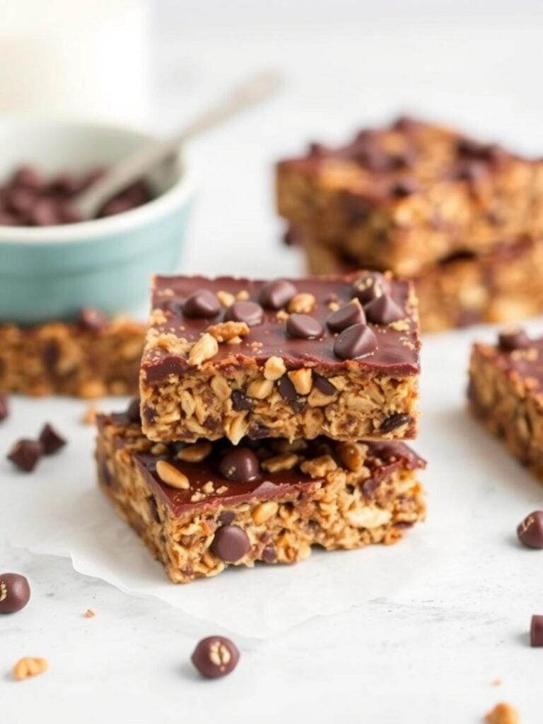 NO BAKE GRANOLA BARS – Simple & Delicious