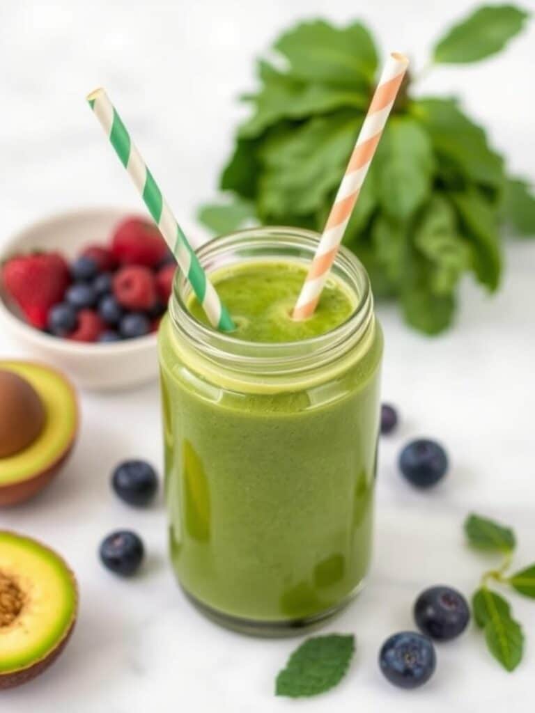 Healthy Green Smoothie For Family Mornings