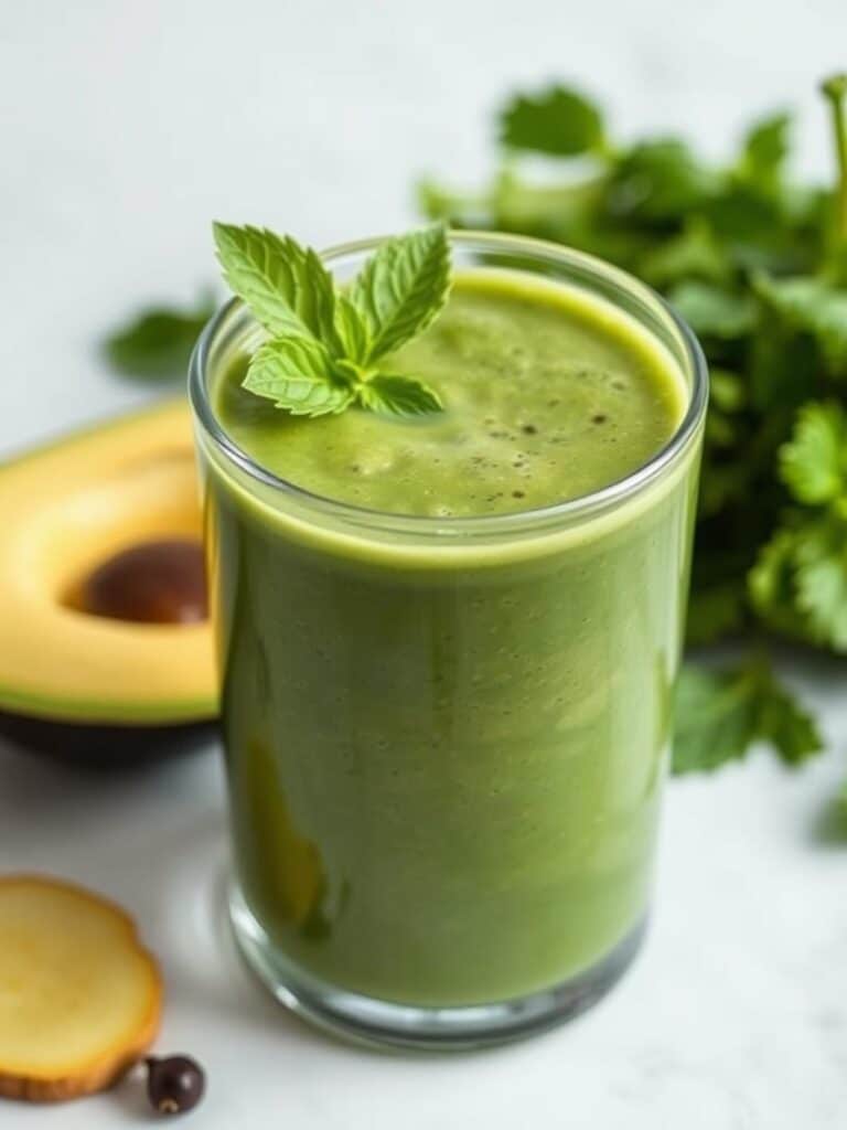 Healthy Green Smoothie For Family Mornings