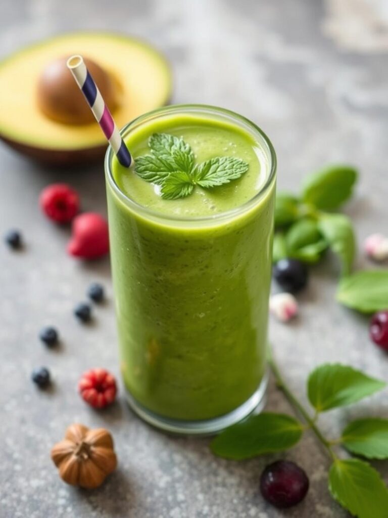 Healthy Green Smoothie For Family Mornings