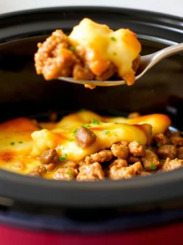 Simple Slow Cooker Shepherds Pie