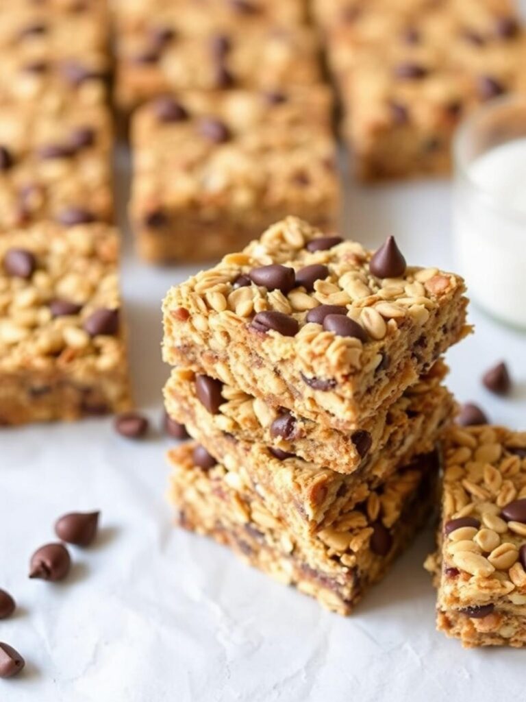 NO BAKE GRANOLA BARS – Simple & Delicious