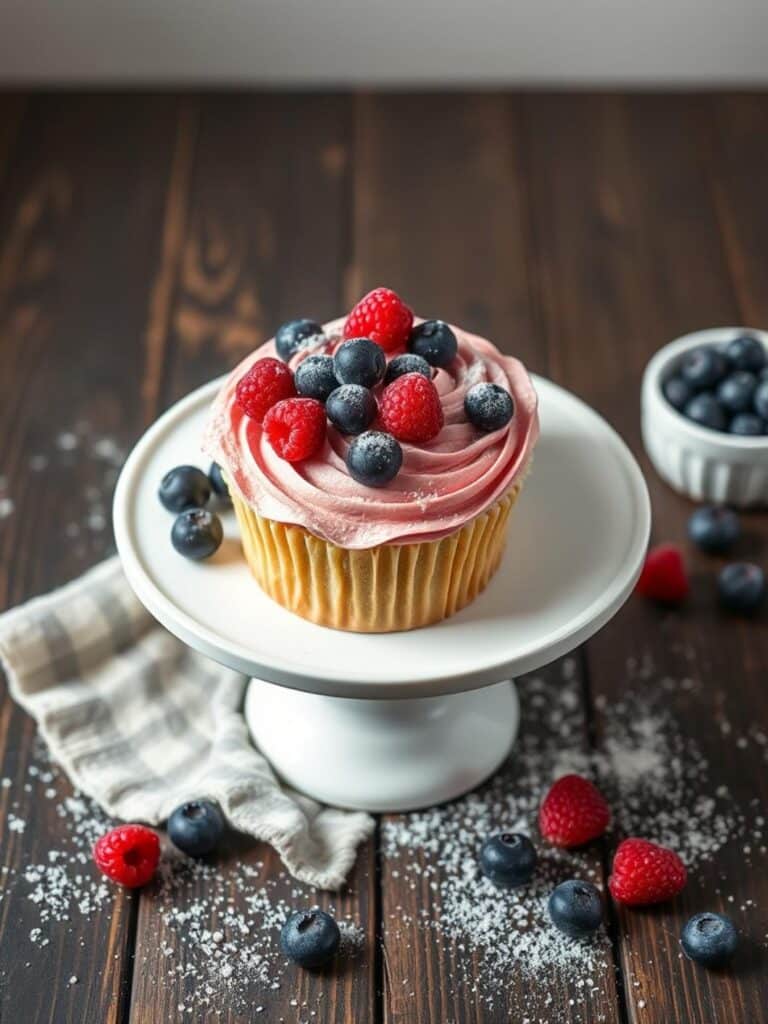 WHITE CHOCOLATE BLUEBERRY CUPCAKES – Simple & Delicious
